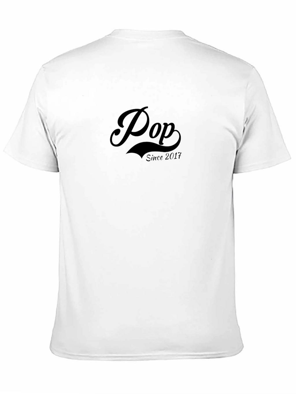 Pop Since 2017 Black Graphic Tee