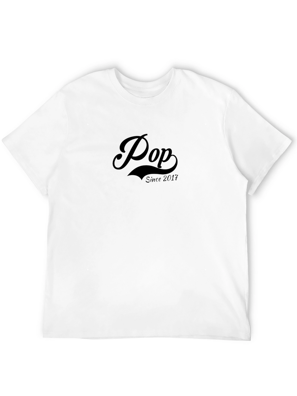 Pop Since 2017 Black Graphic Tee