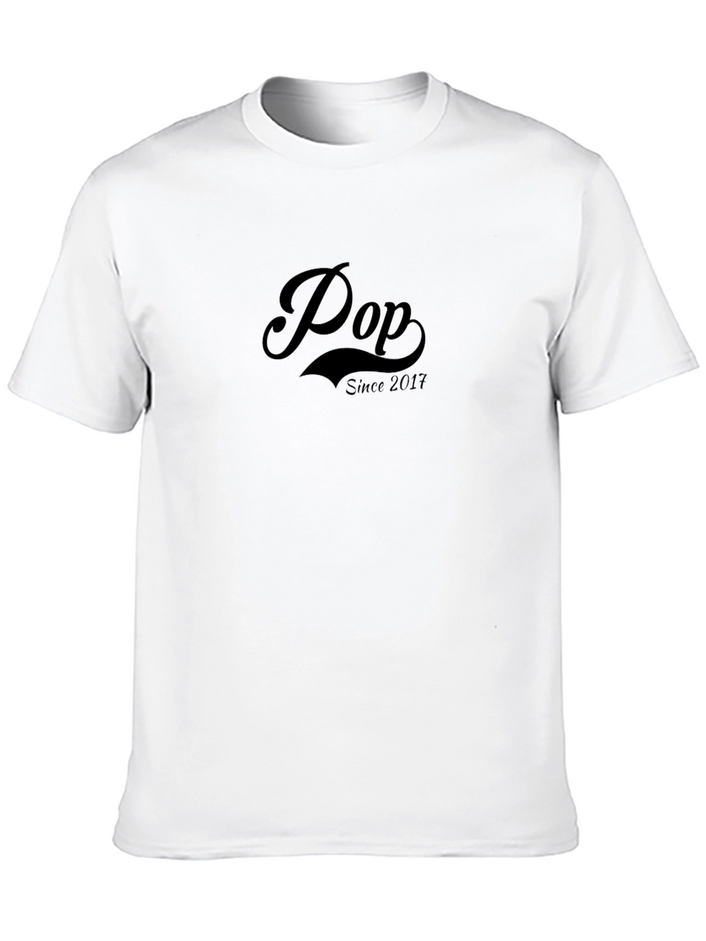 Pop Since 2017 Black Graphic Tee