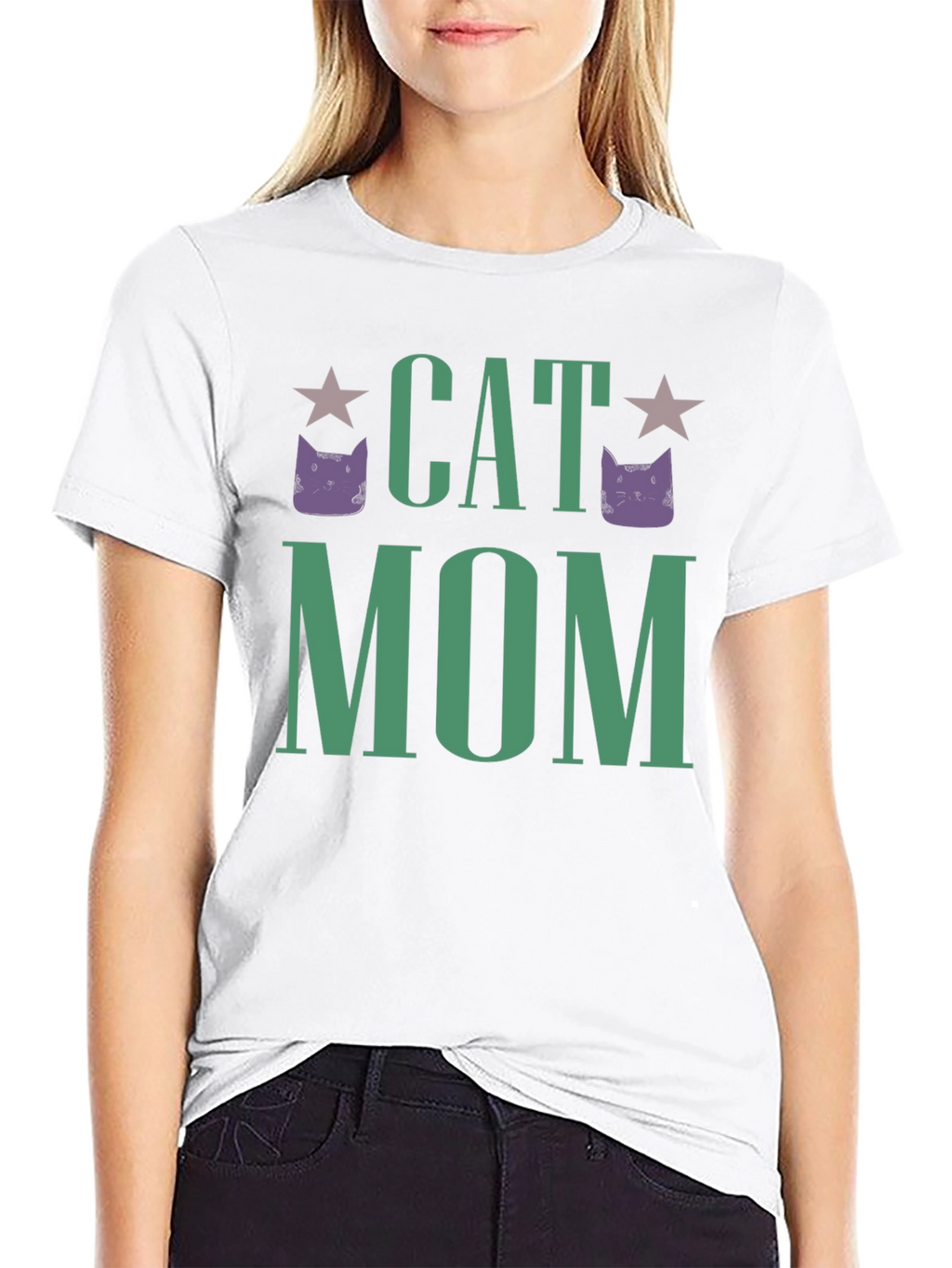 Cat Mom T-Shirt - Cute Pet Lover Tee