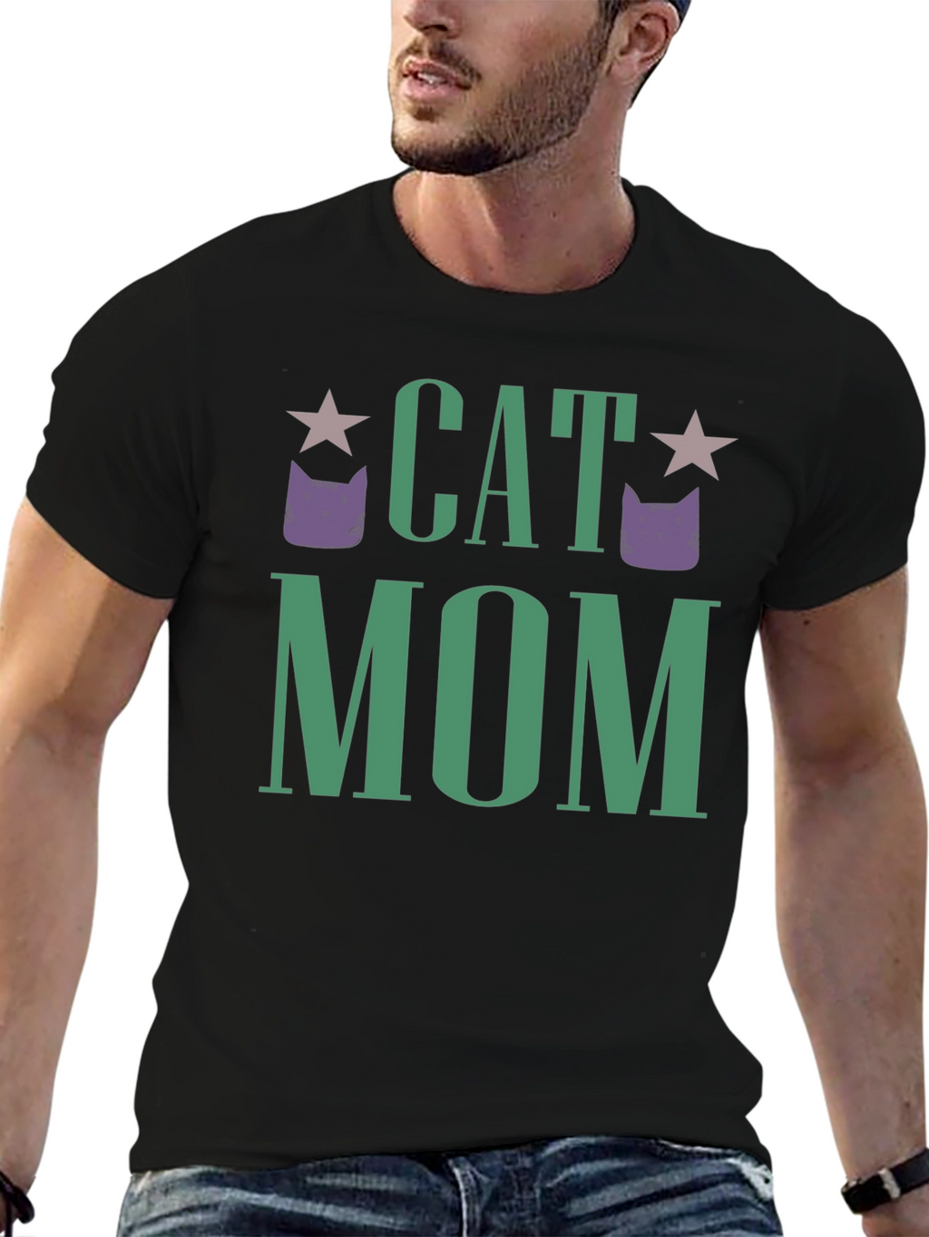 Cat Mom T-Shirt - Cute Pet Lover Tee