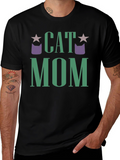 Cat Mom T-Shirt - Cute Pet Lover Tee