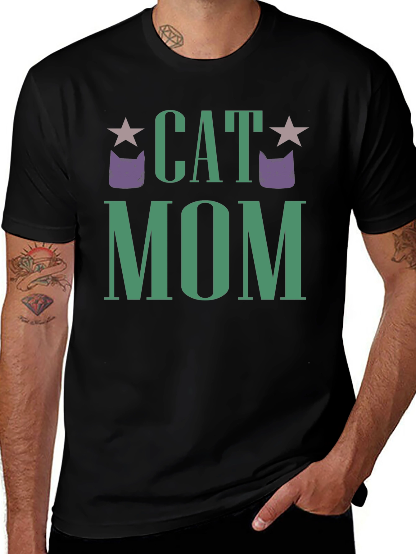 Cat Mom T-Shirt - Cute Pet Lover Tee