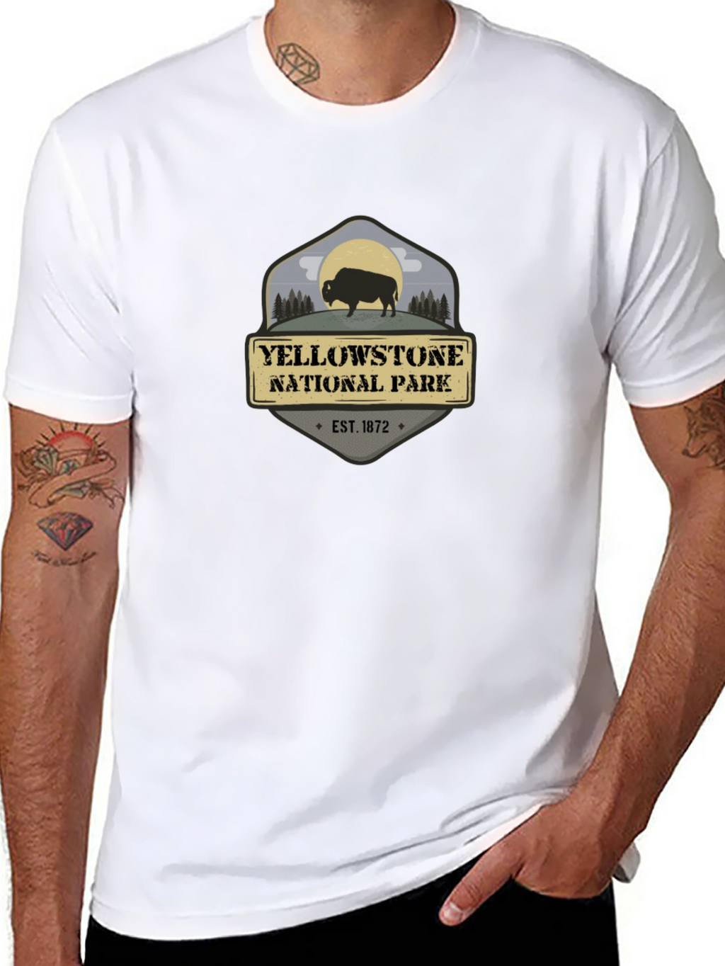 Yellowstone National Park Est. 1872 Tee
