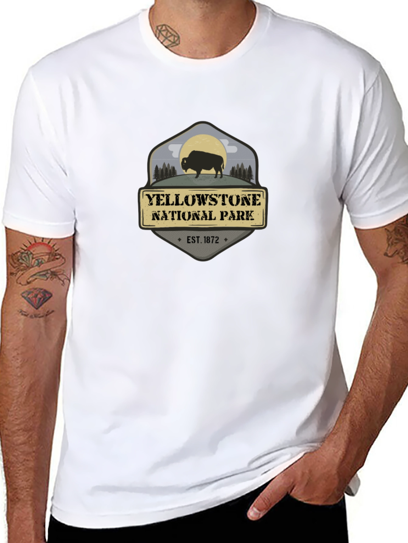 Yellowstone National Park Est. 1872 Tee