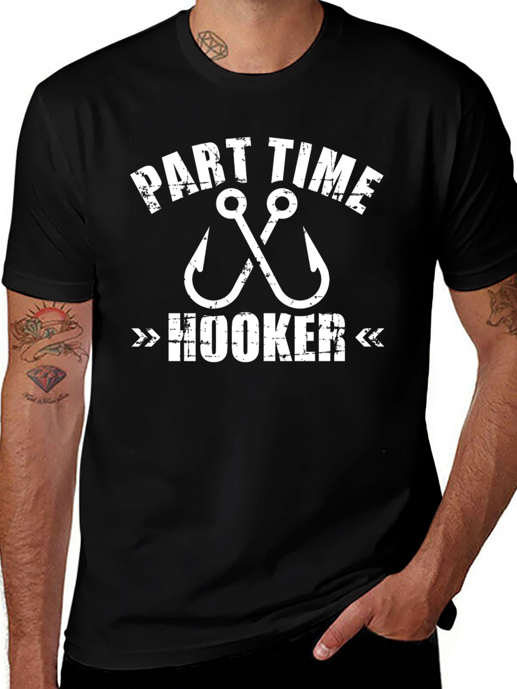 Part Time Hooker Fishing T-Shirt