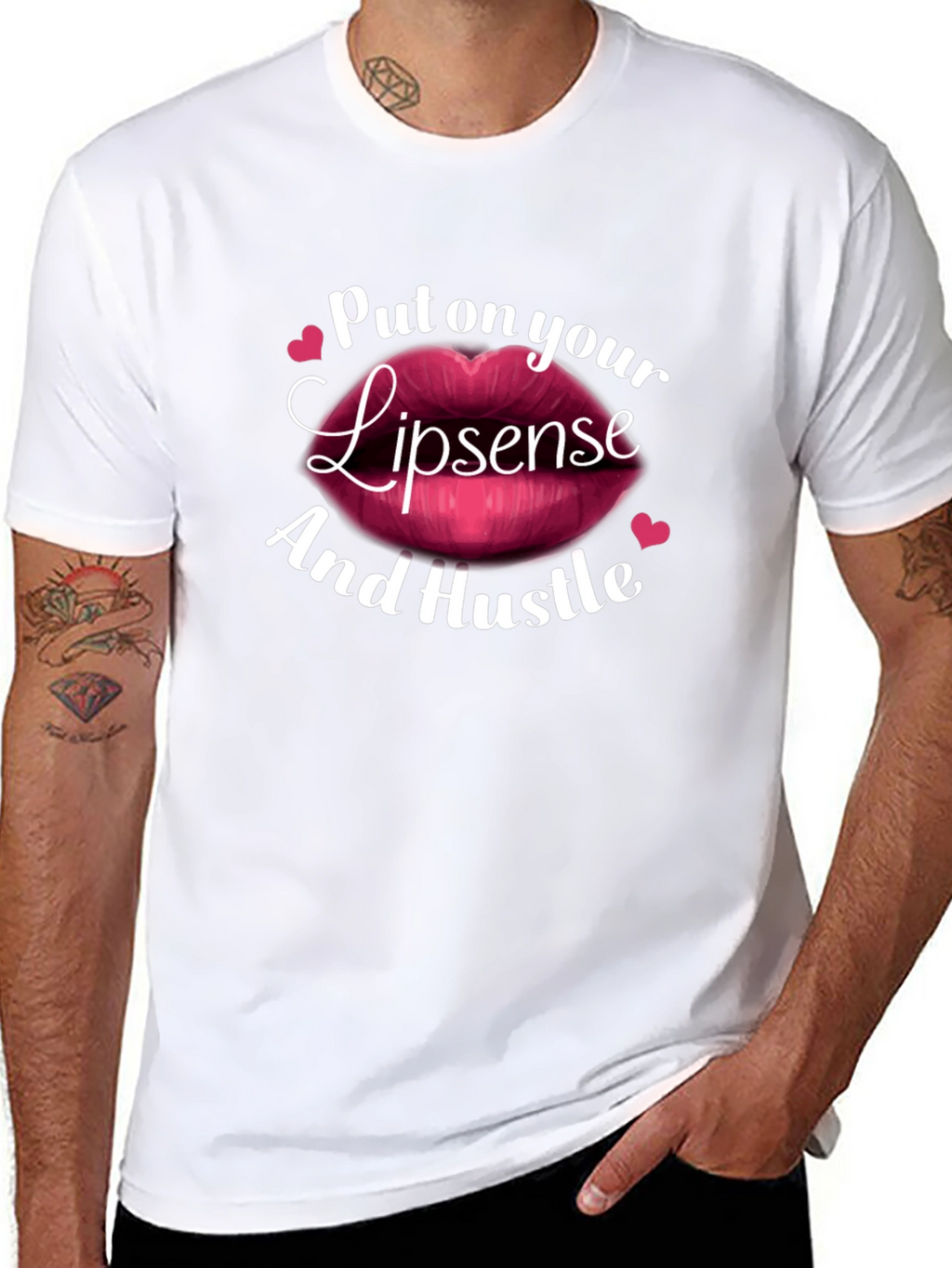 Lipsense Hustle Graphic Tee