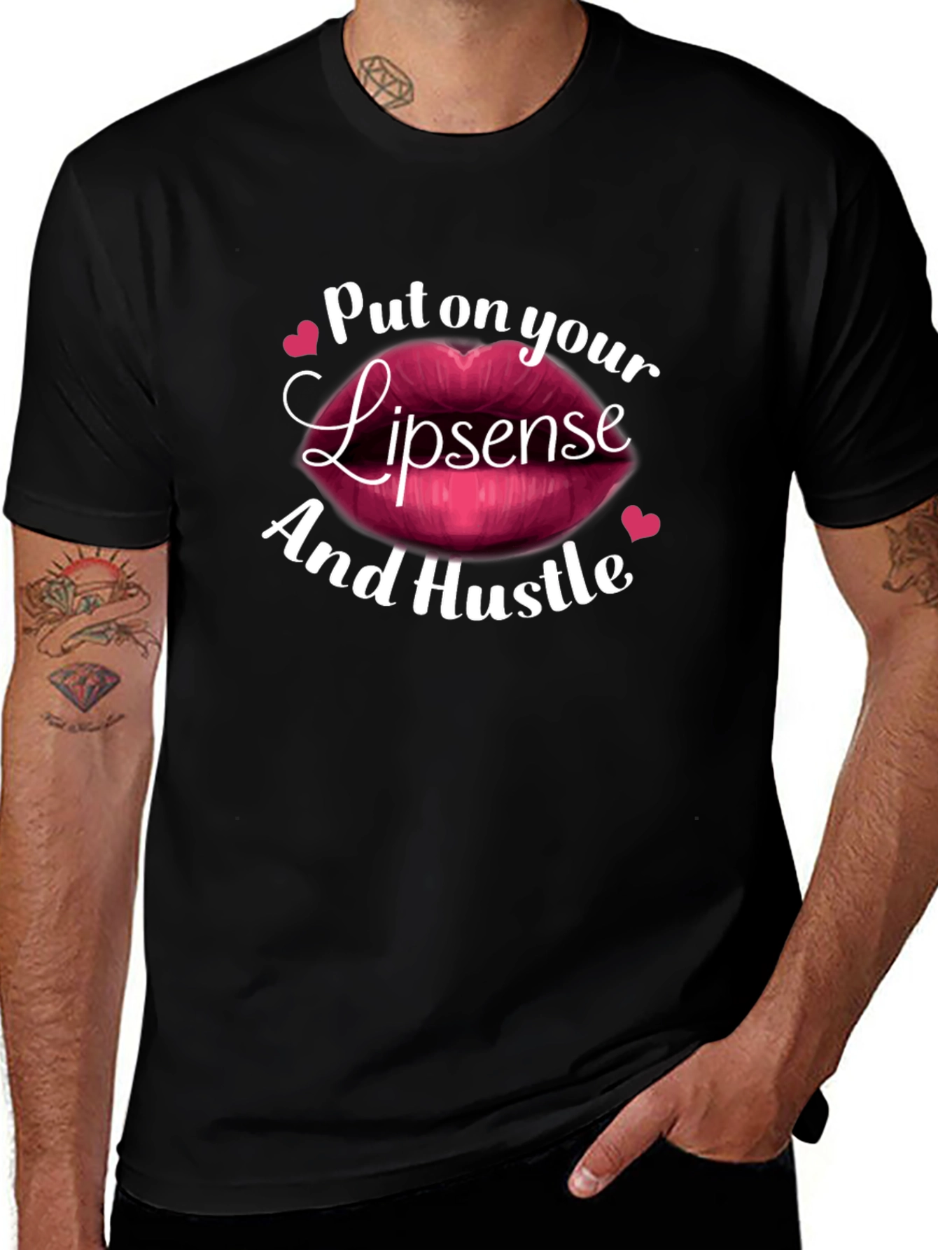 Lipsense Hustle Graphic Tee