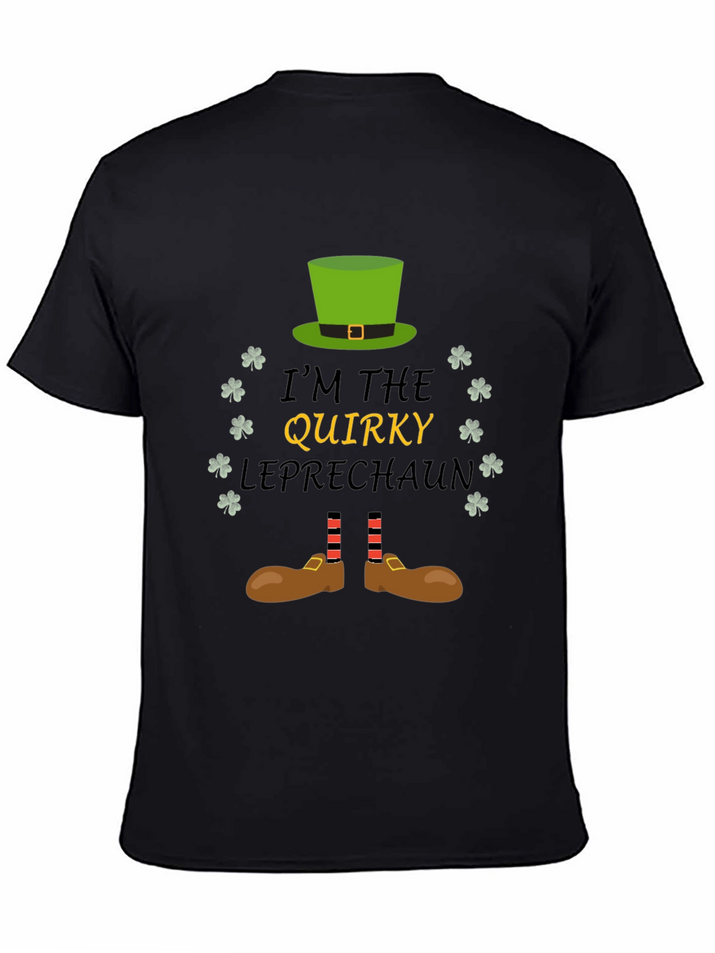 Quirky Leprechaun St. Patricks Day Graphic Tee