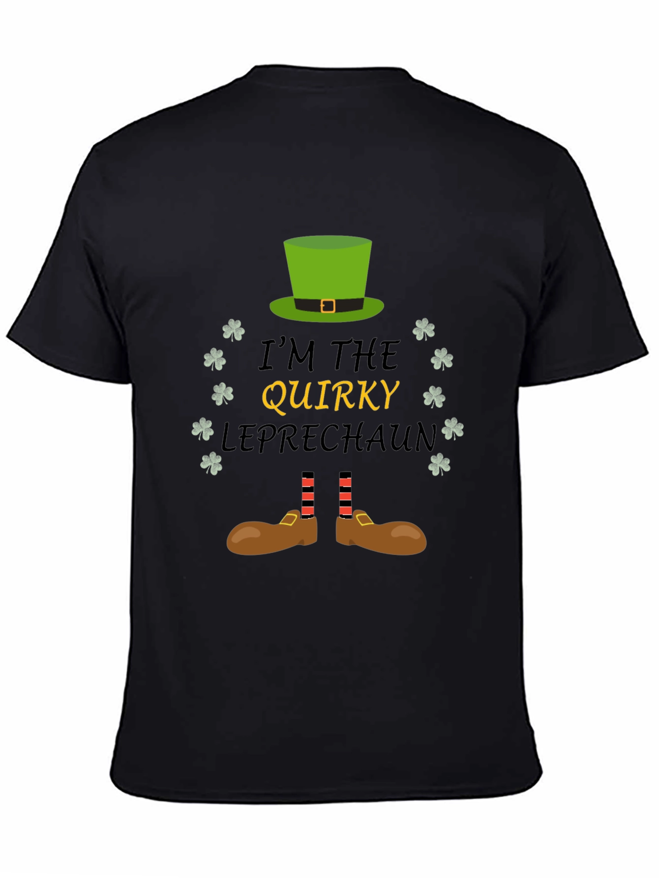 Quirky Leprechaun St. Patricks Day Graphic Tee