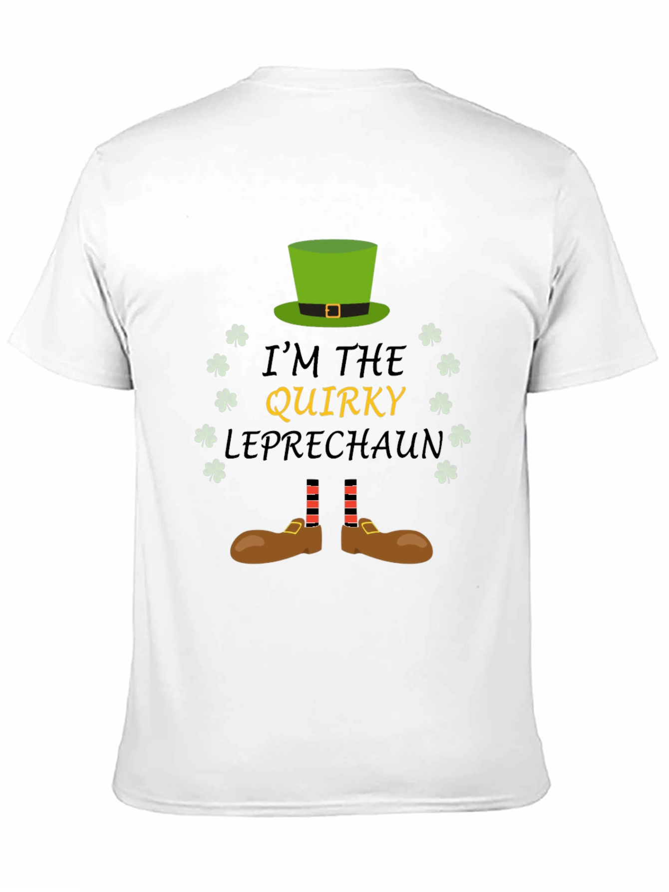 Quirky Leprechaun St. Patricks Day Graphic Tee