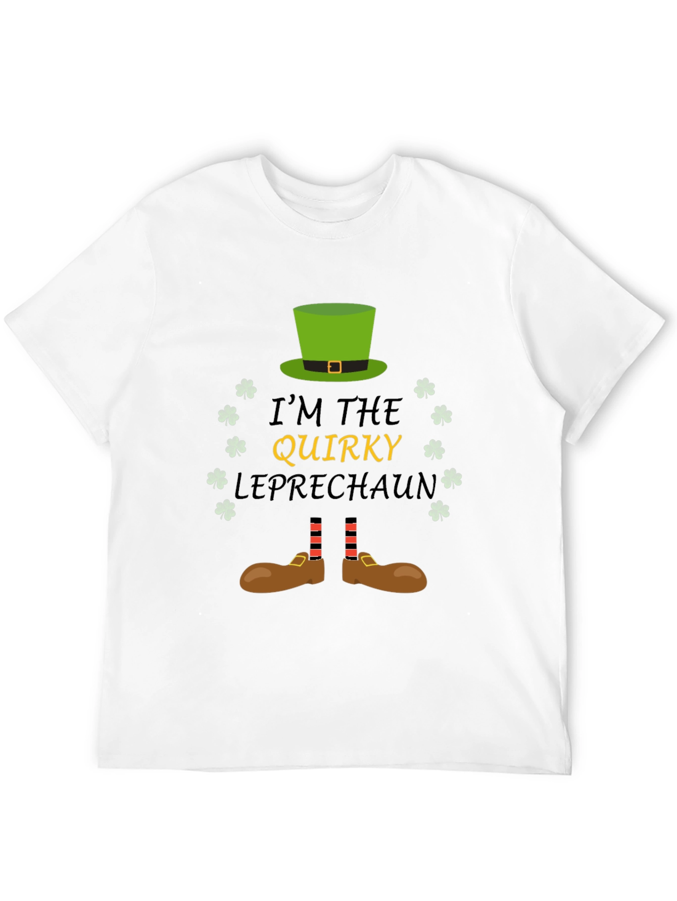 Quirky Leprechaun St. Patricks Day Graphic Tee