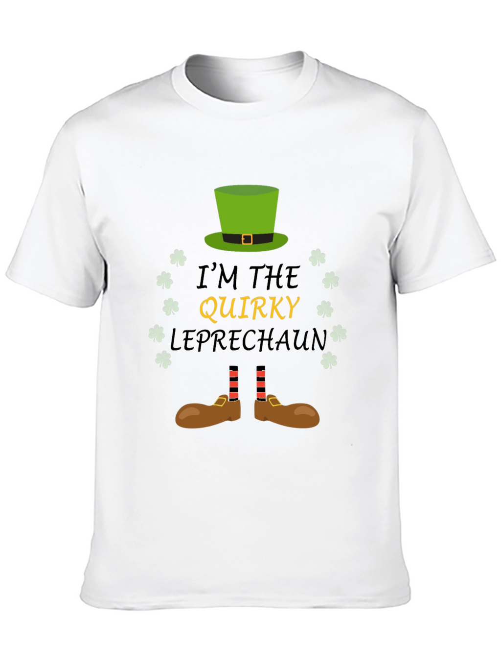 Quirky Leprechaun St. Patricks Day Graphic Tee