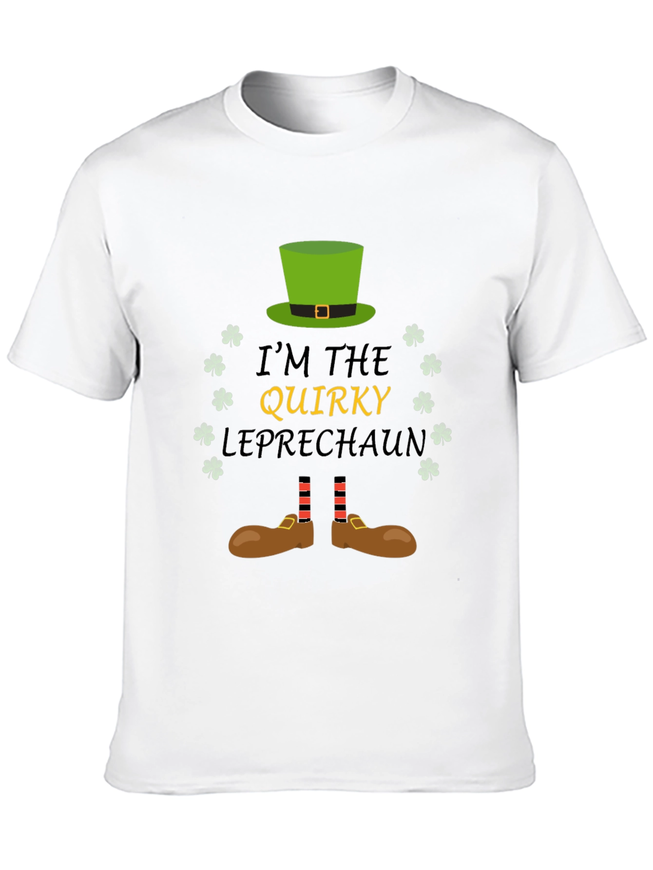 Quirky Leprechaun St. Patricks Day Graphic Tee