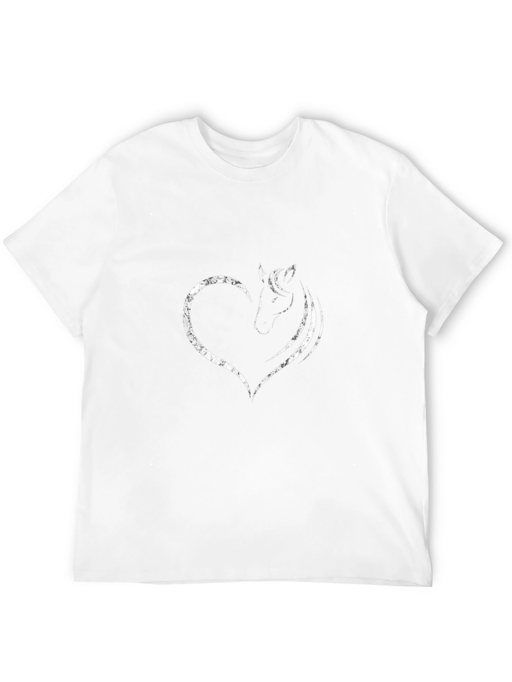 Equestrian Heart Tee - Horse Lovers T-Shirt