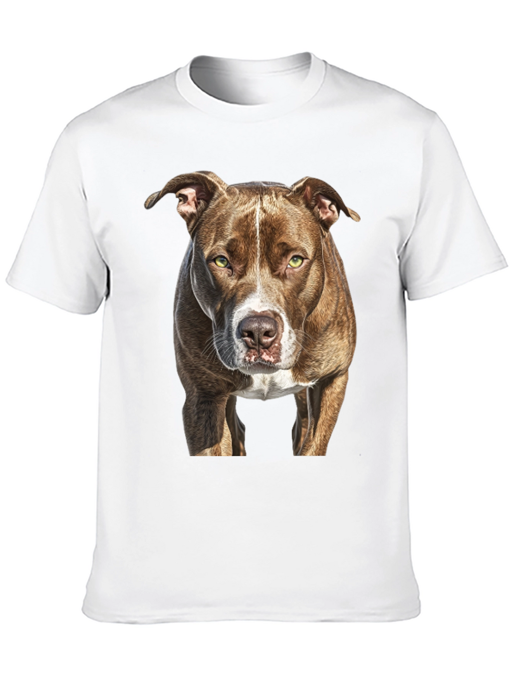 Pitbull Dog Graphic Tee - Classic Black T-Shirt
