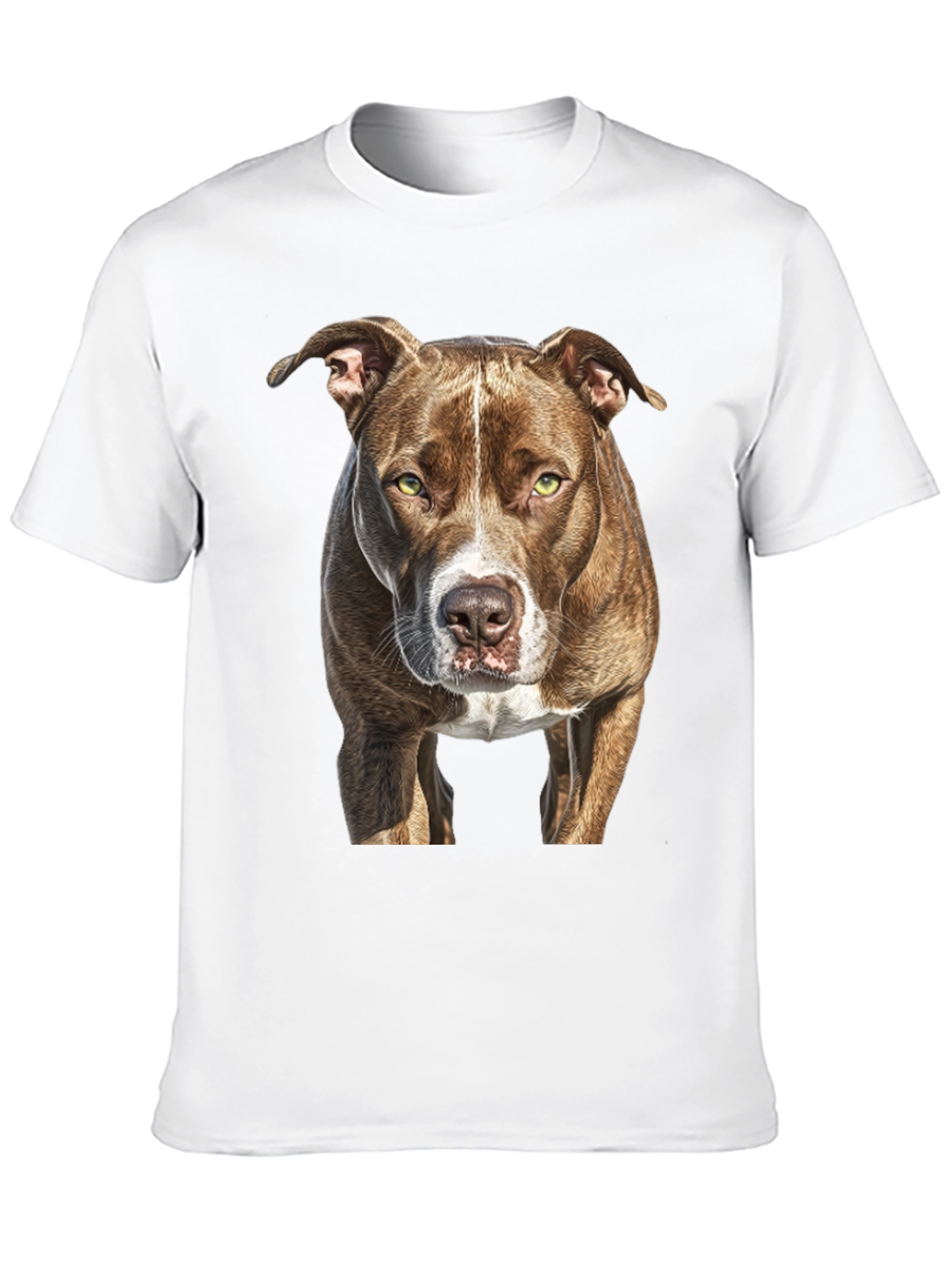Pitbull Dog Graphic Tee - Classic Black T-Shirt