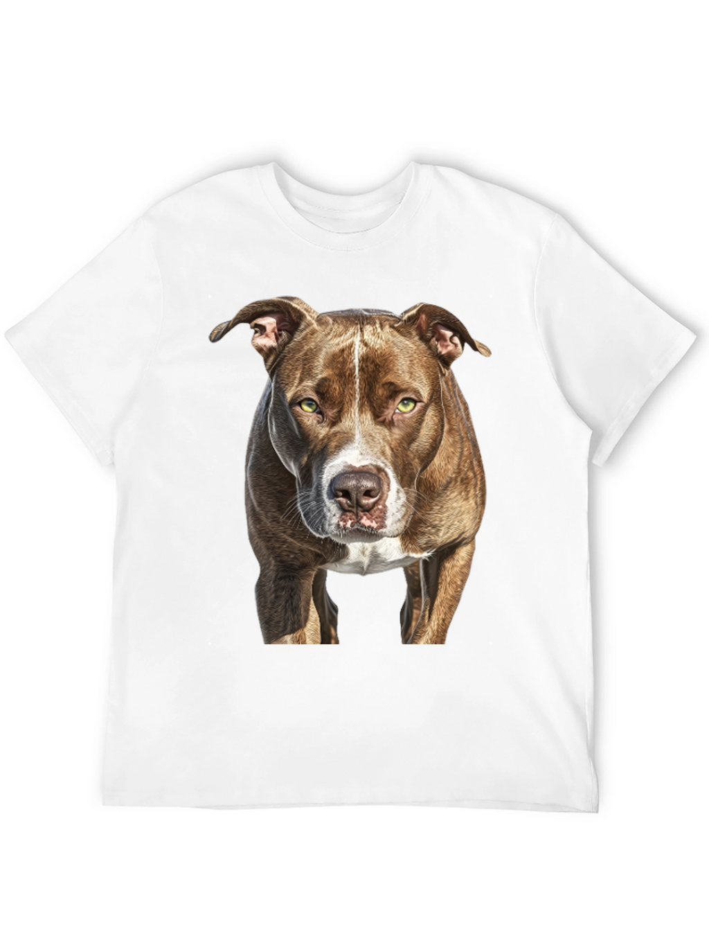 Pitbull Dog Graphic Tee - Classic Black T-Shirt