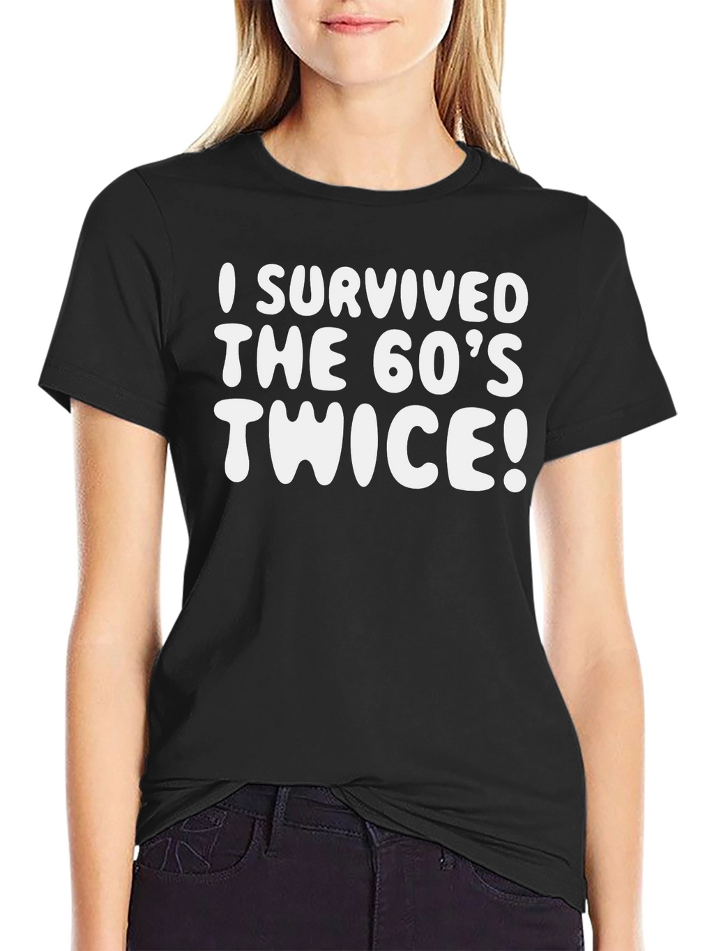 I Survived the 60s Twice Graphic Tee