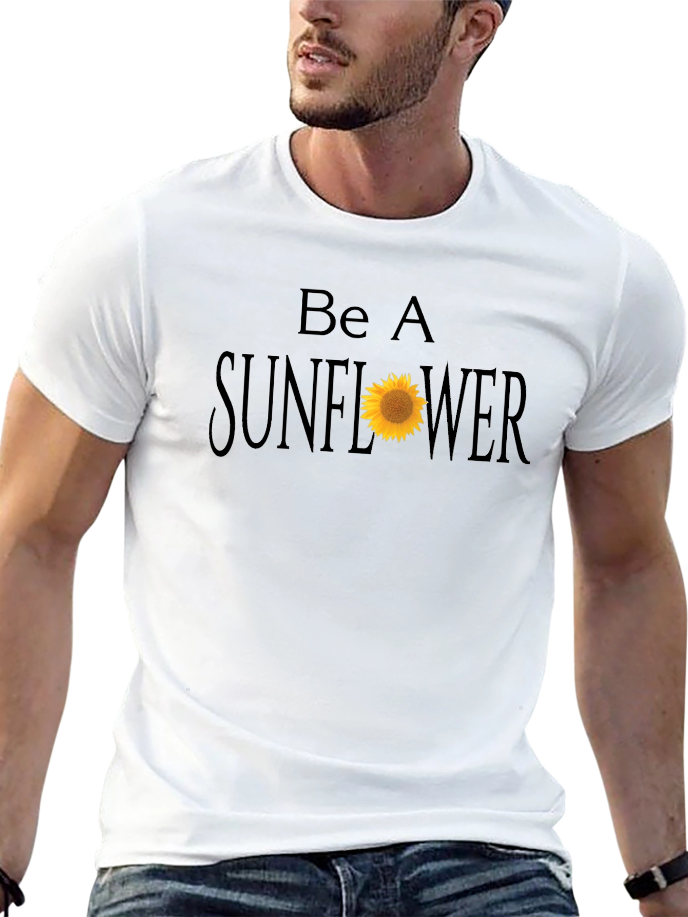 Sunflower Graphic Tee - Be a Sunflower