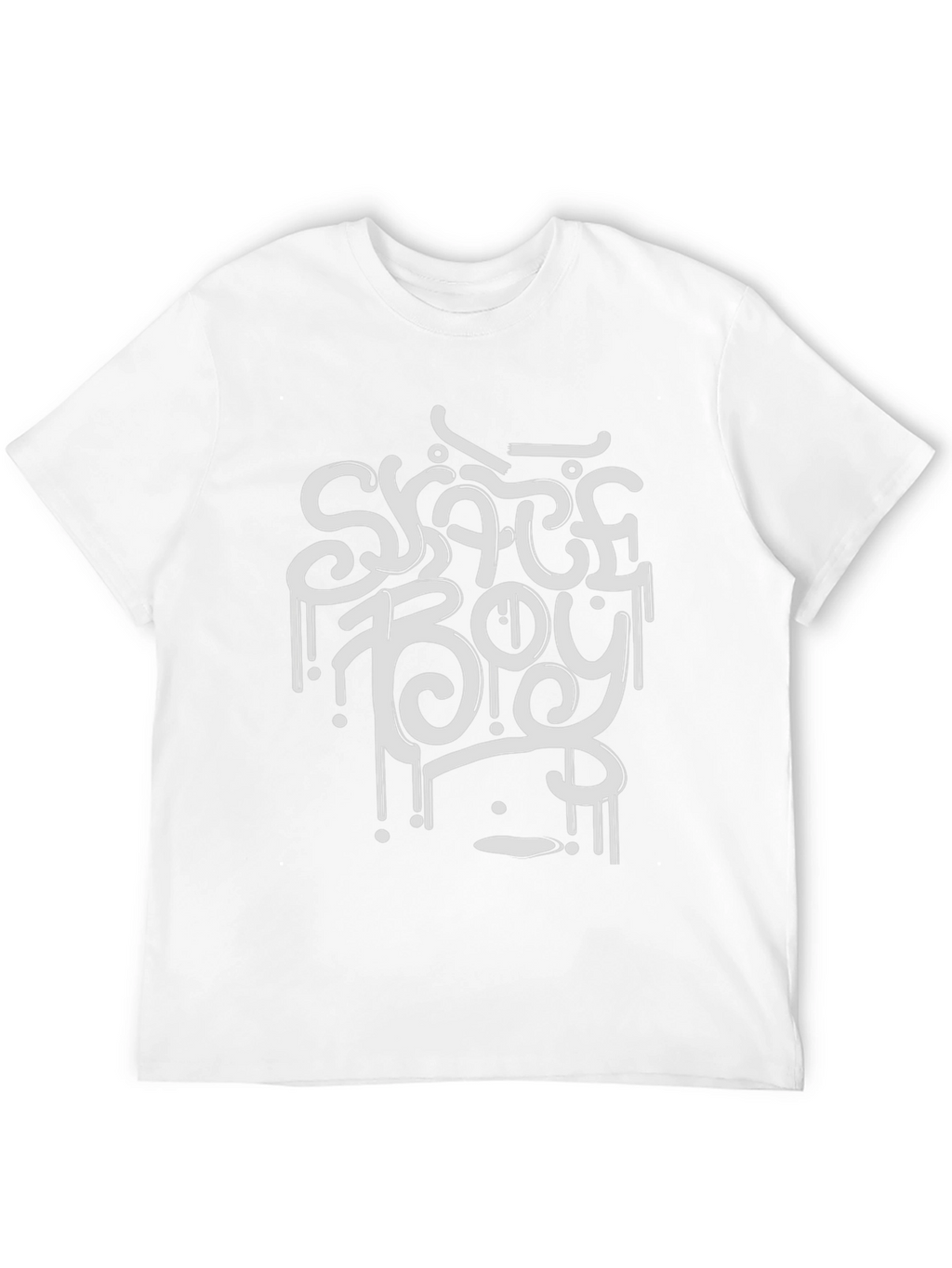 Skate Boy Graphic Tee - Black