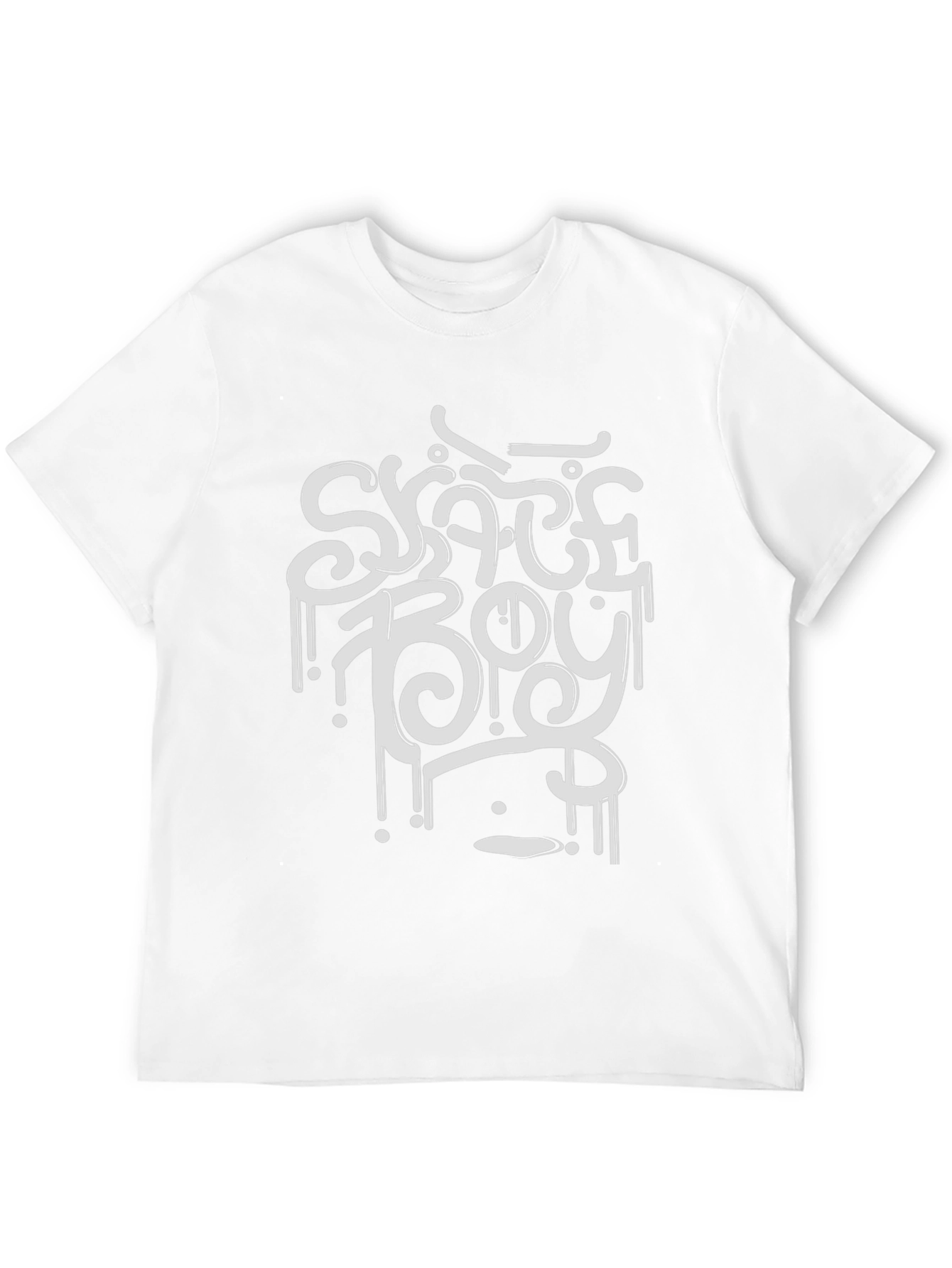 Skate Boy Graphic Tee - Black