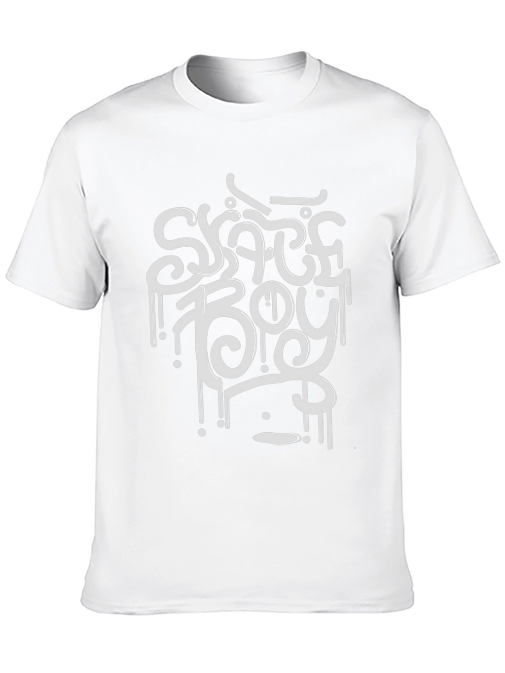 Skate Boy Graphic Tee - Black
