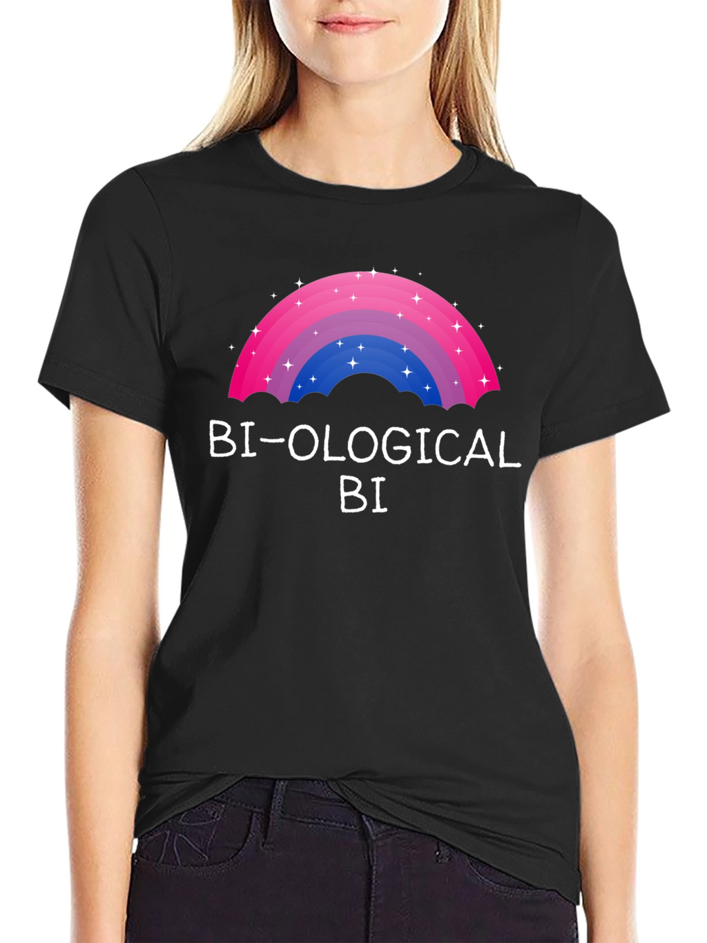Bi-Ological Bi T-Shirt - LGBTQ+ Pride