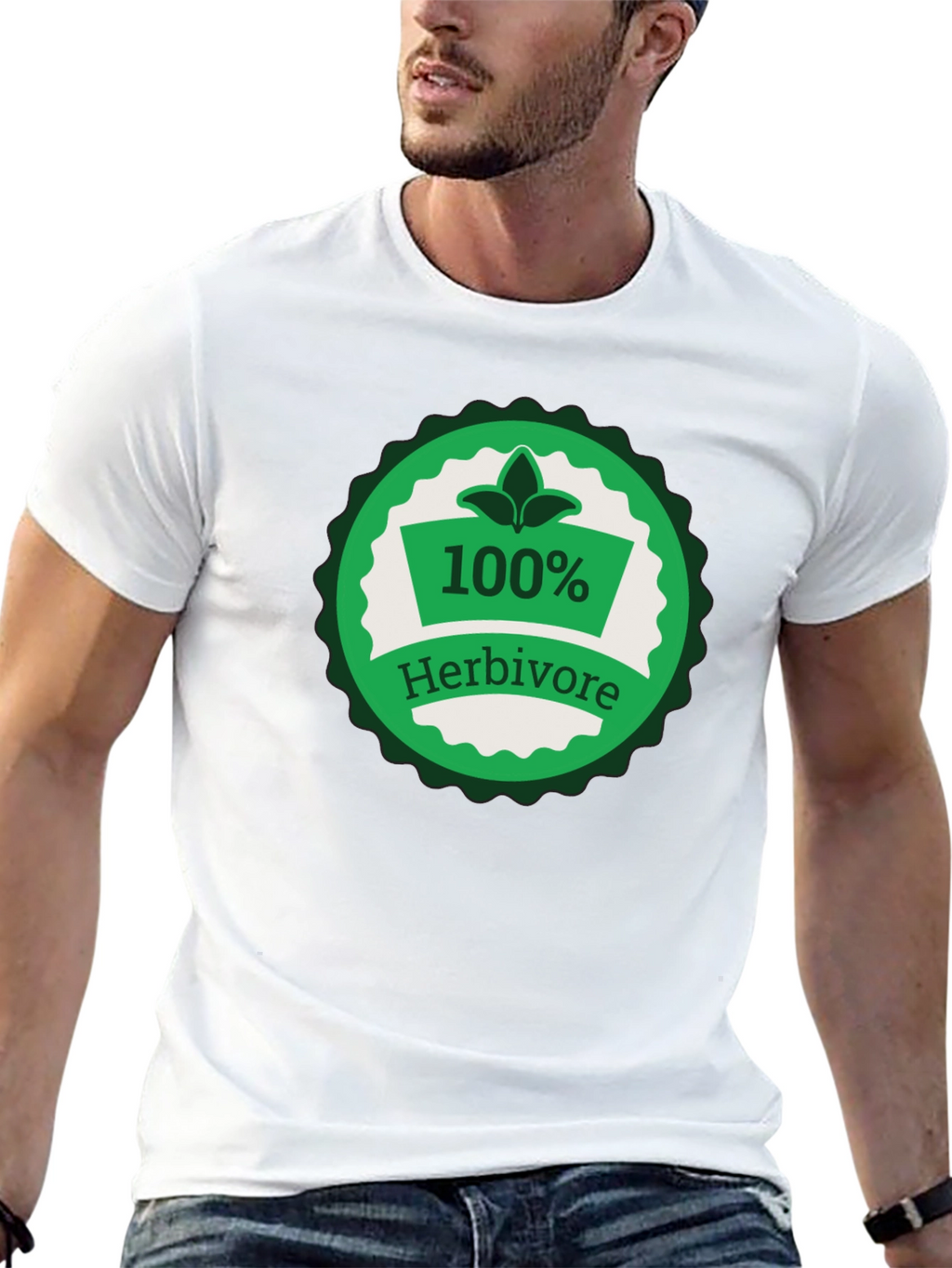 Herbivore T-Shirt - 100% Vegan Friendly