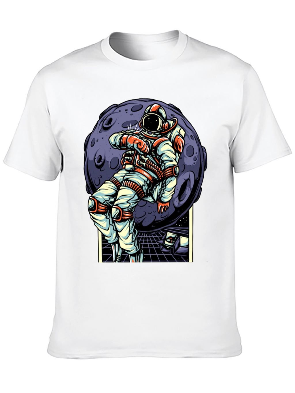 Astronaut Moonwalk T-Shirt - Space Adventure Tee