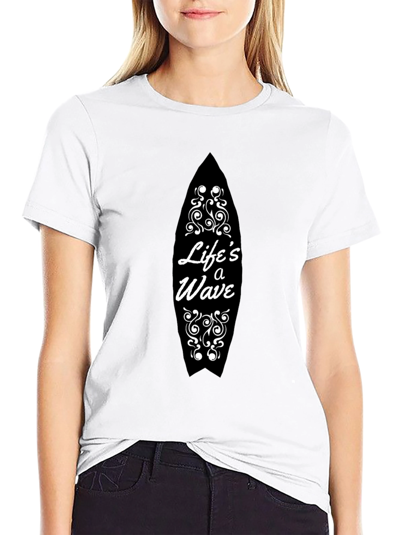 Lifes a Wave Graphic Tee