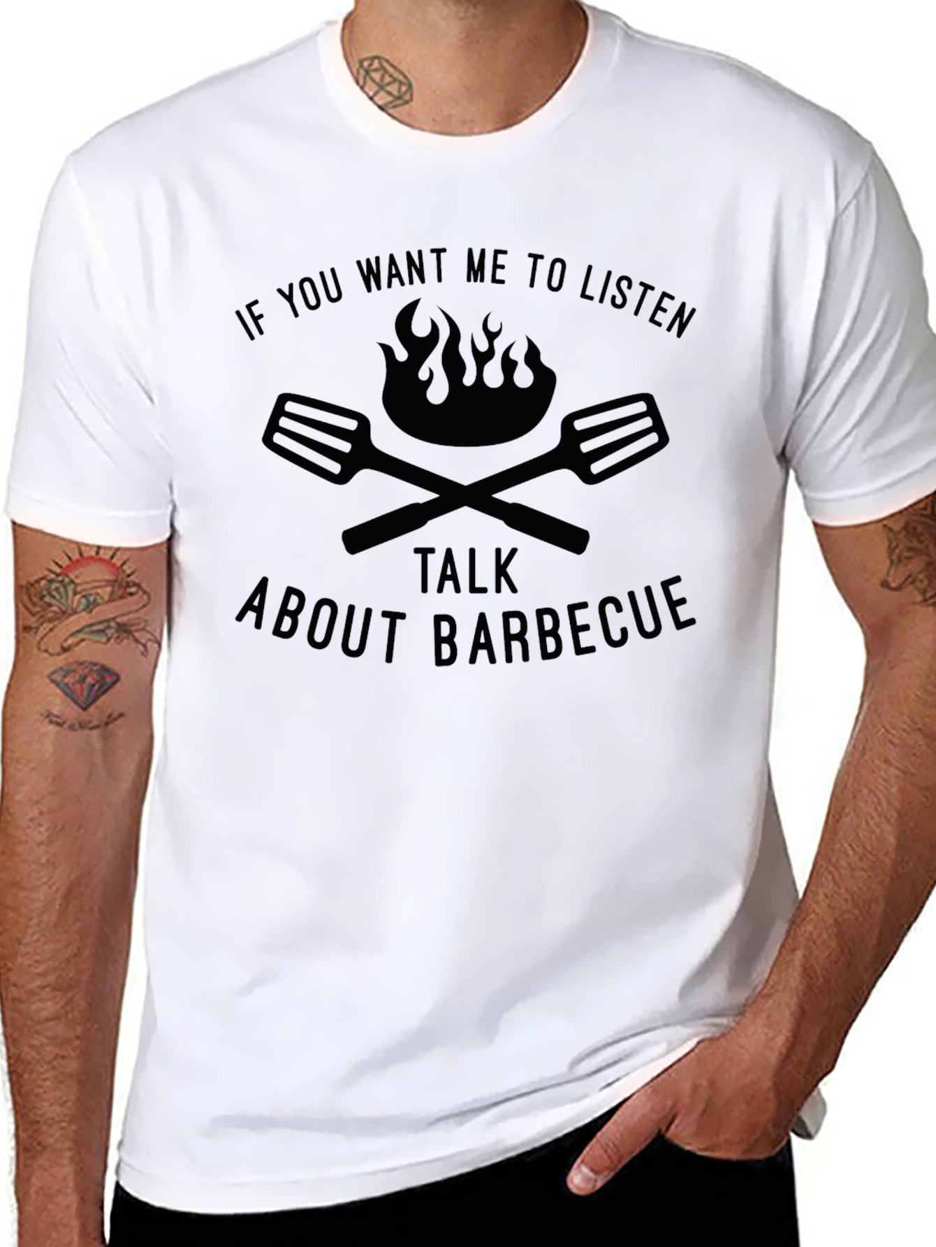 Talk About Barbecue Graphic Tee
