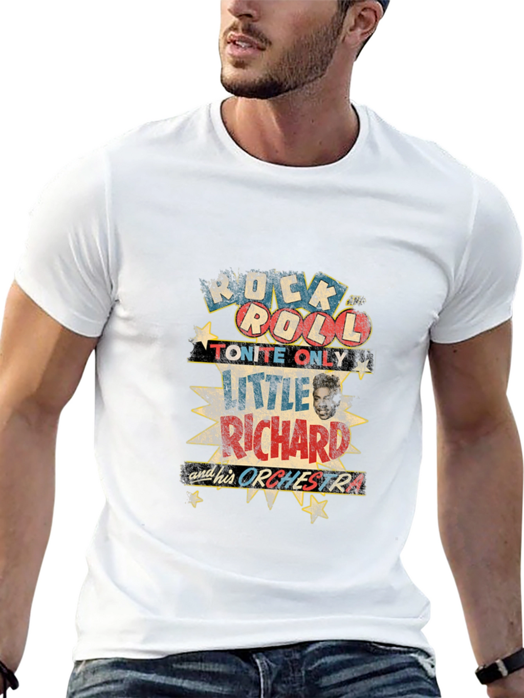 Rock & Roll Little Richard Graphic Tee