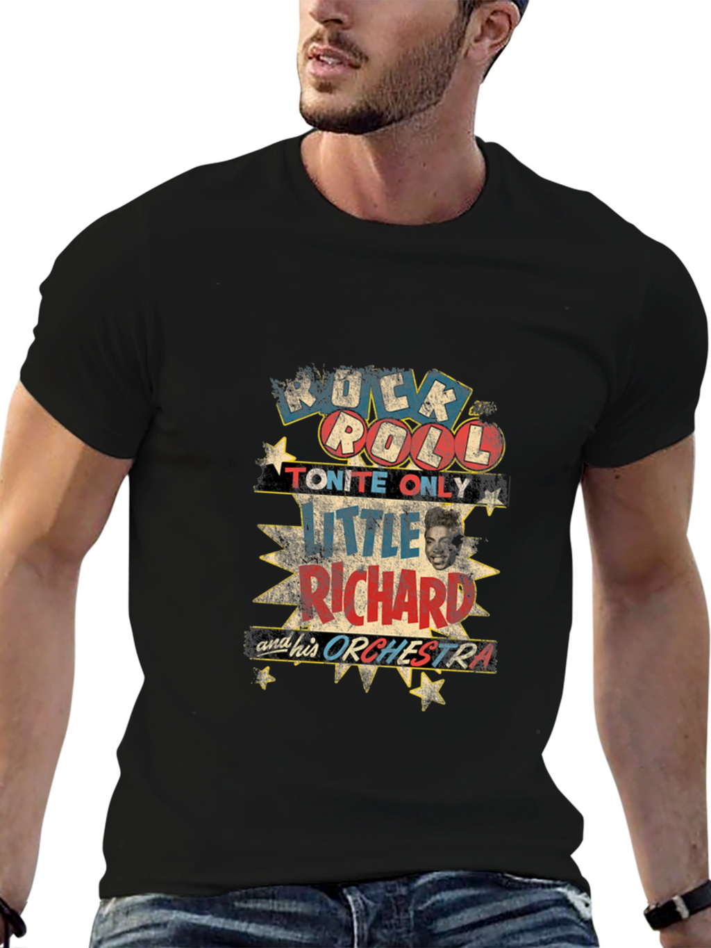 Rock & Roll Little Richard Graphic Tee