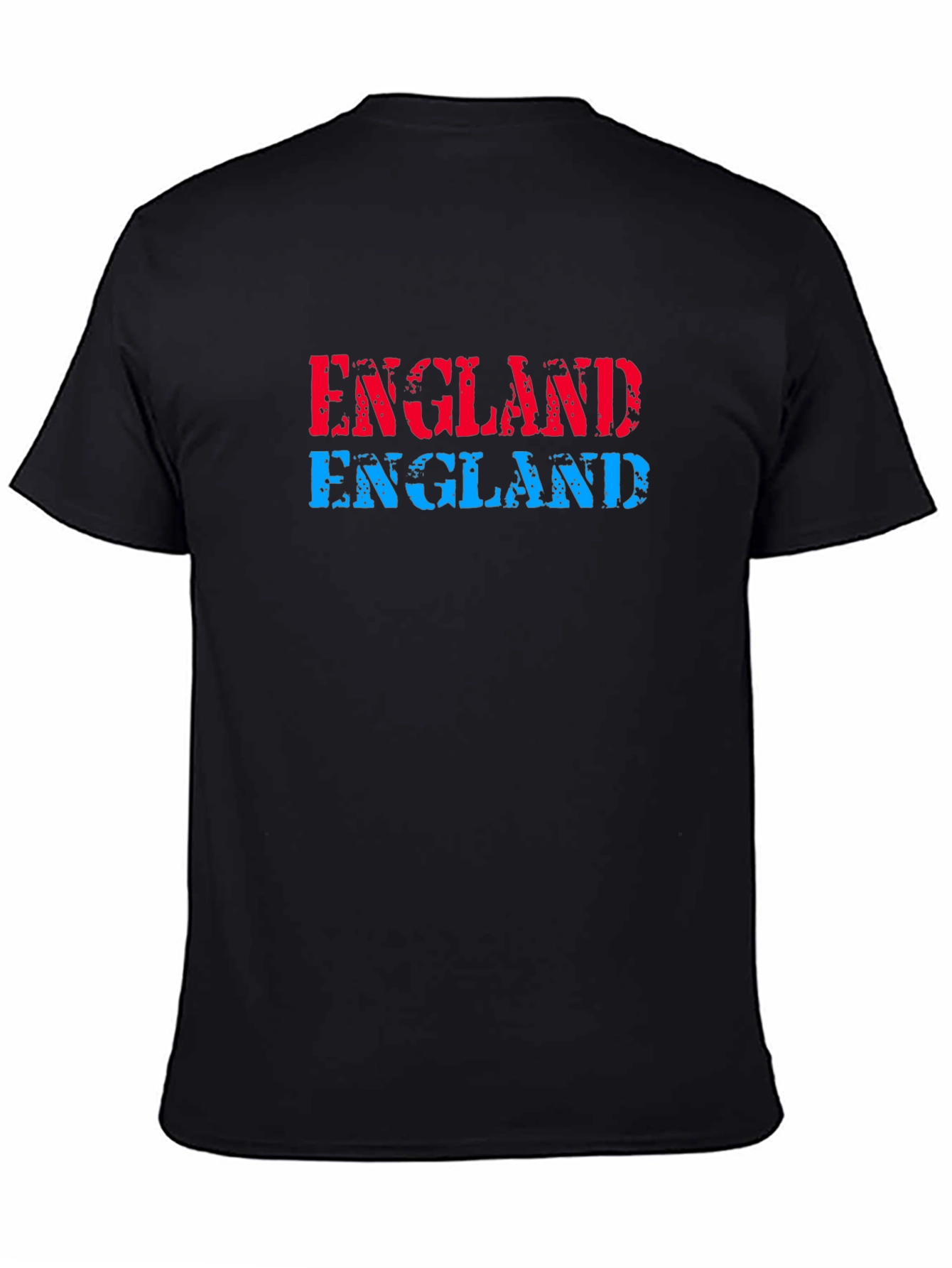 England T-Shirt - Red & Blue Graphic Tee