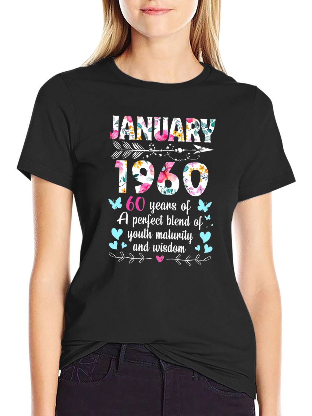 January 1960 60th Birthday T-Shirt