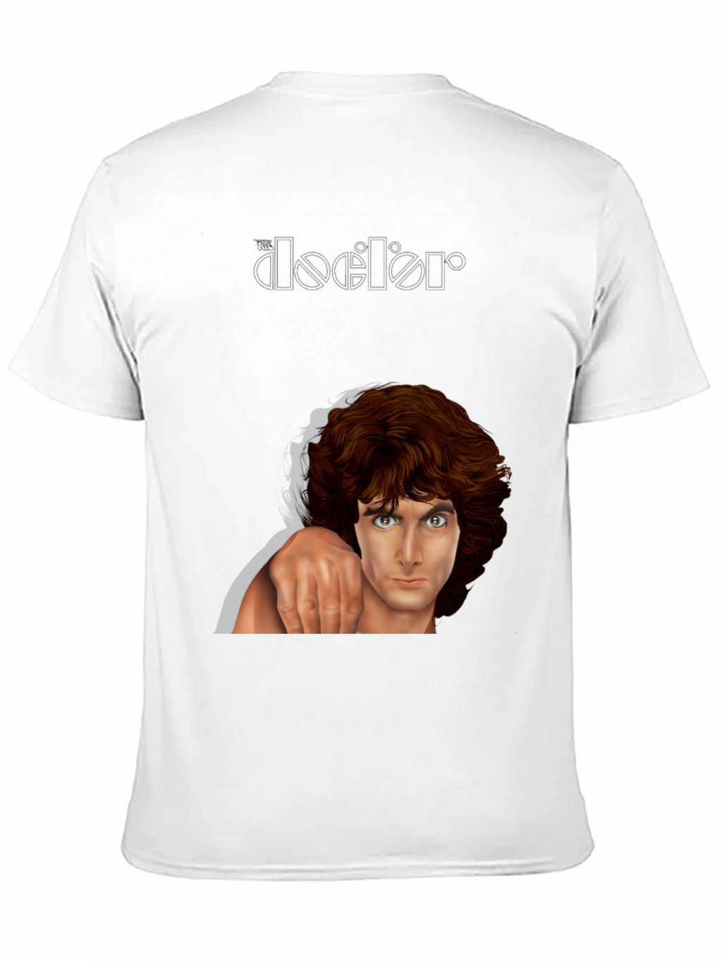 The Doors Graphic Print Black T-Shirt