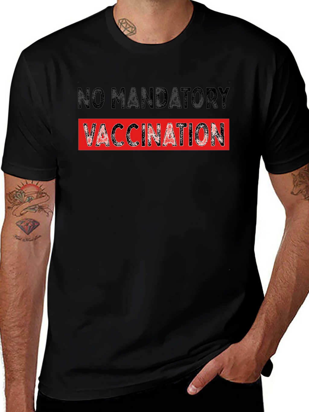 No Mandatory Vaccination T-Shirt