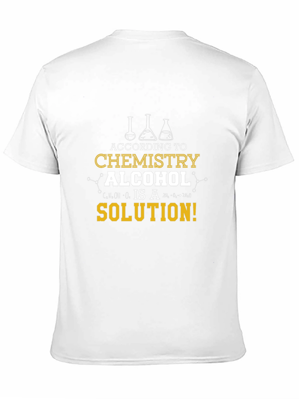 Chemistry Alcohol Solution Graphic T-Shirt