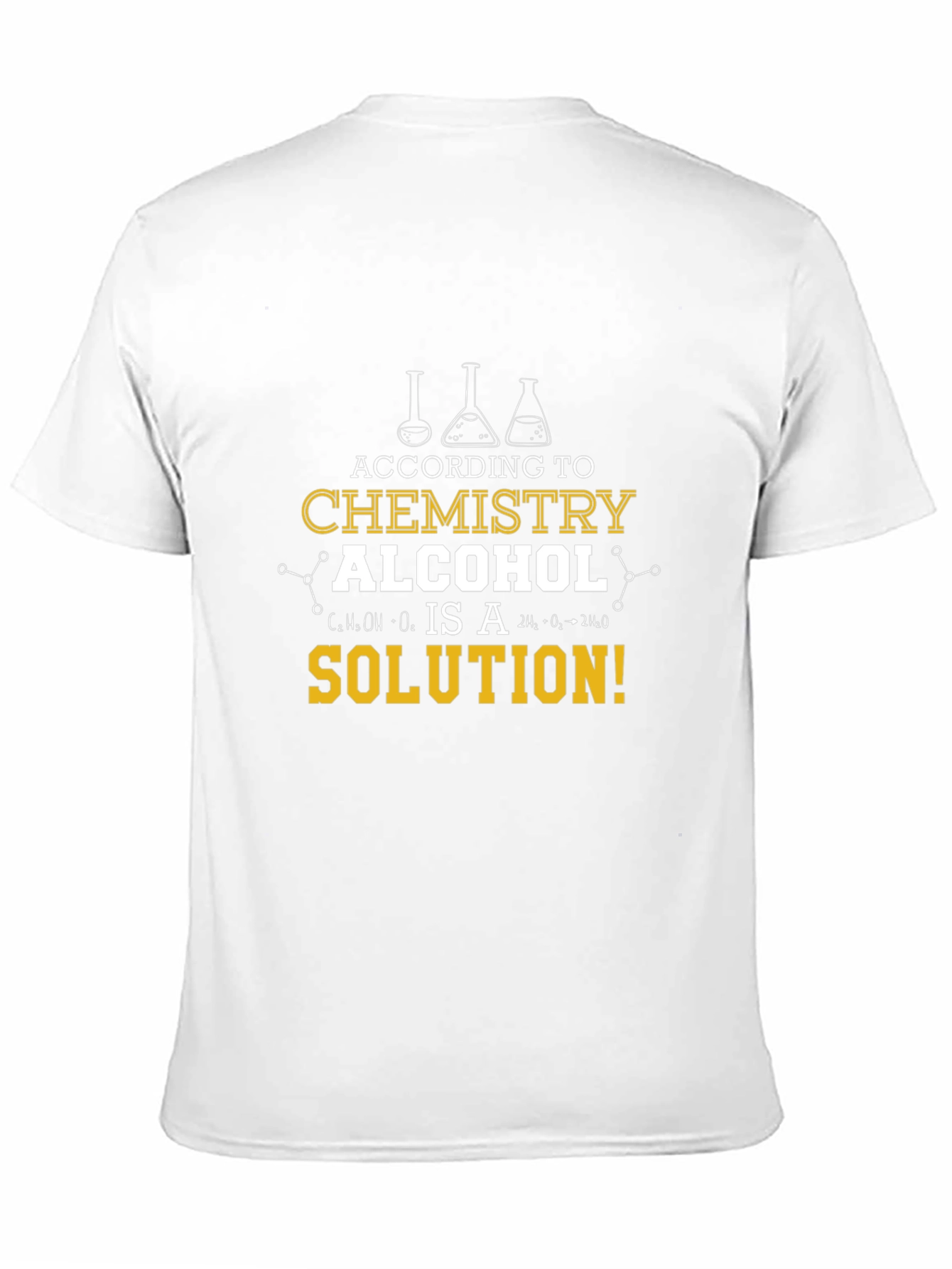 Chemistry Alcohol Solution Graphic T-Shirt