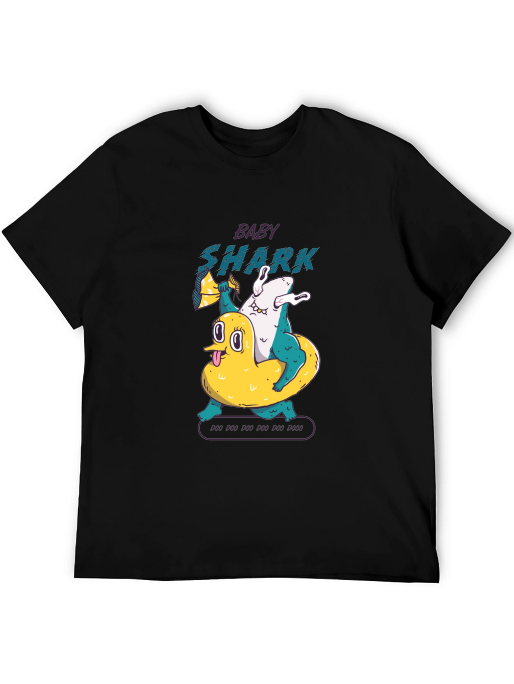 Baby Shark T-Shirt - Duck and Shark Graphic Tee