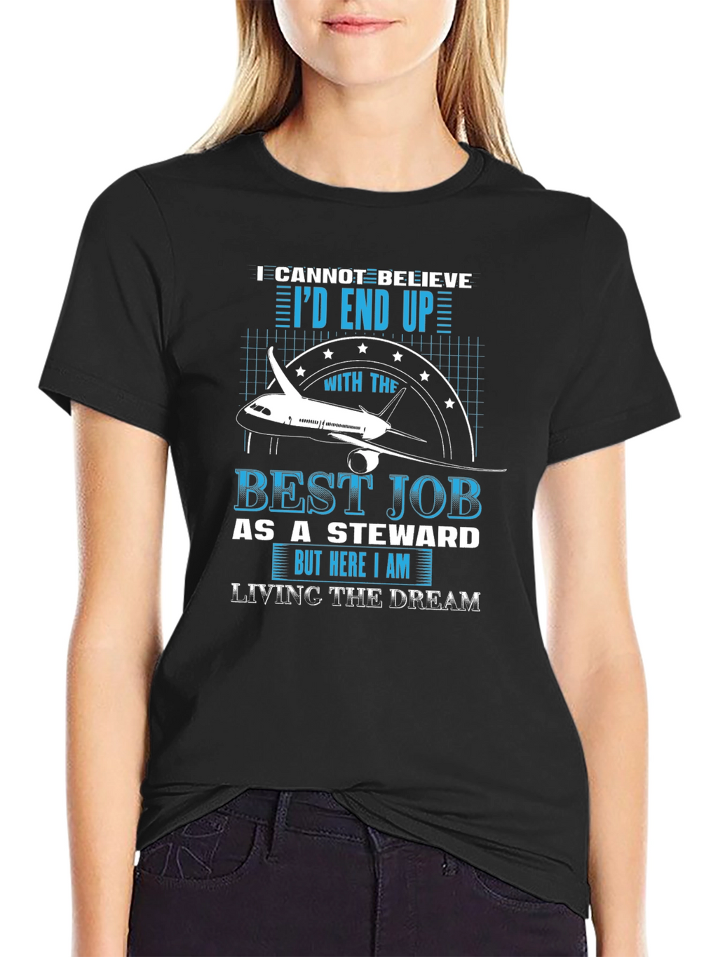 Steward T-Shirt - Living the Dream