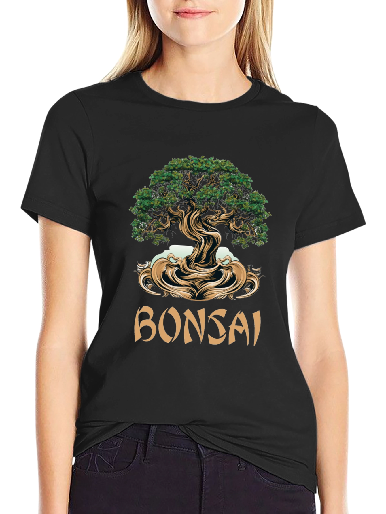 Bonsai Tree Graphic Tee - Stylish and Unique