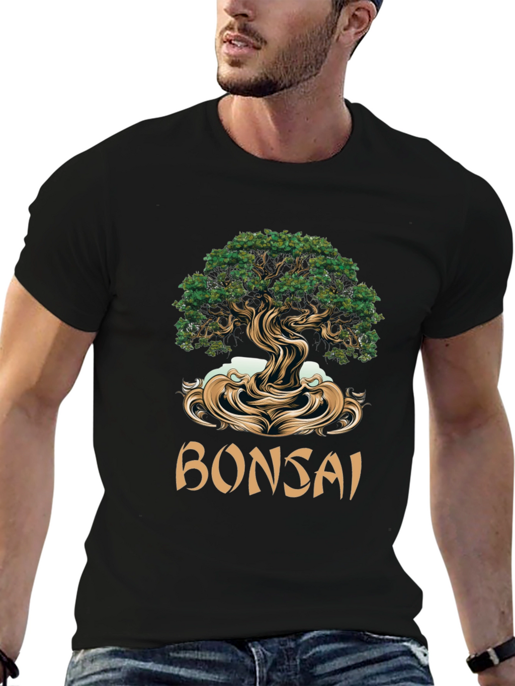 Bonsai Tree Graphic Tee - Stylish and Unique