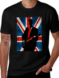 British Invasion Guitarist Graphic Tee