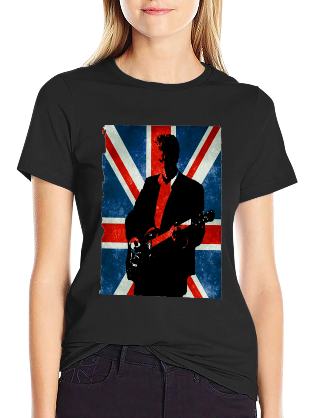 British Invasion Guitarist Graphic Tee