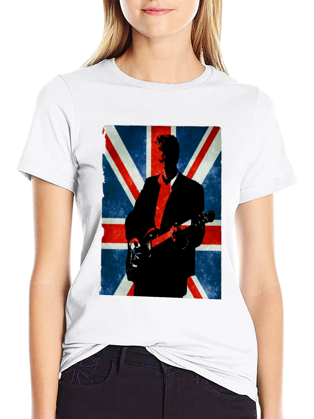 British Invasion Guitarist Graphic Tee