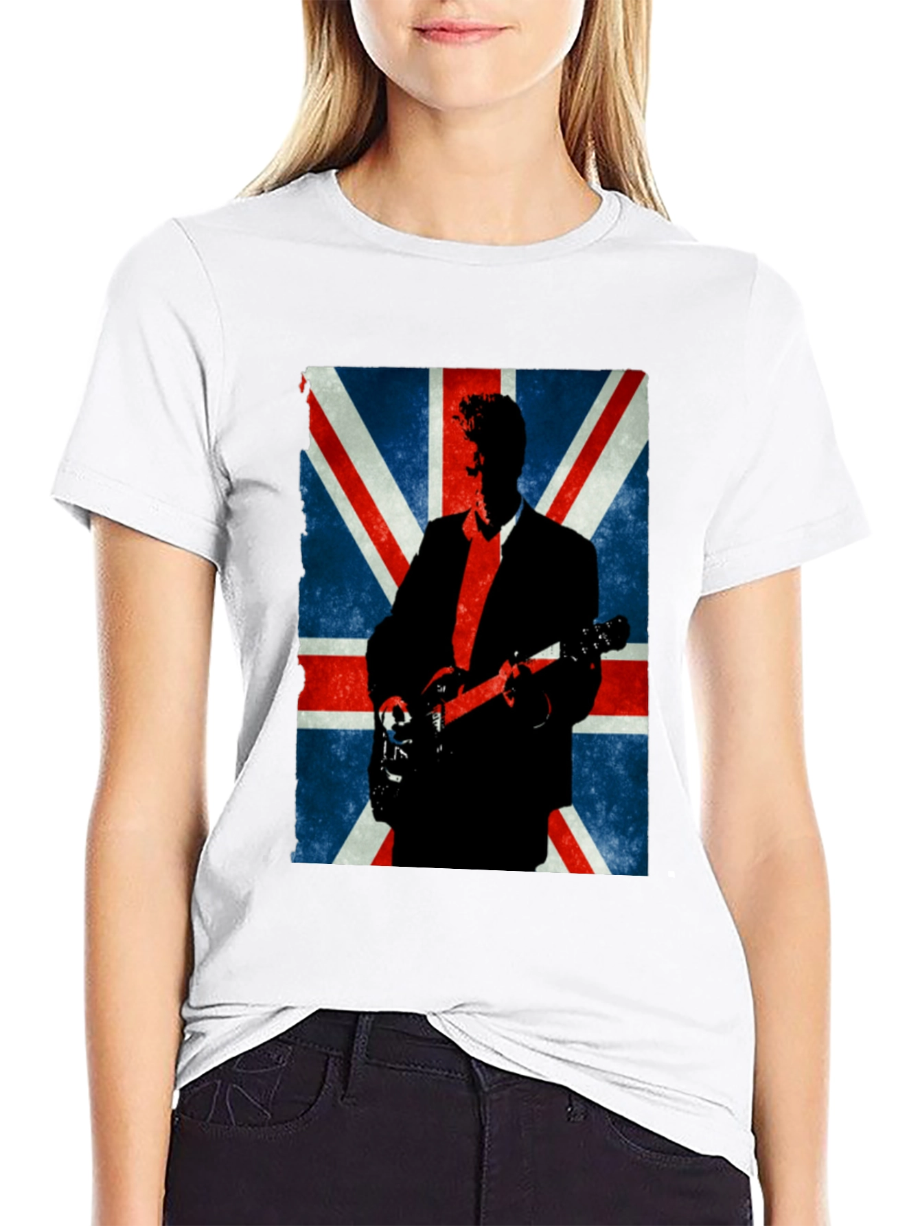 British Invasion Guitarist Graphic Tee