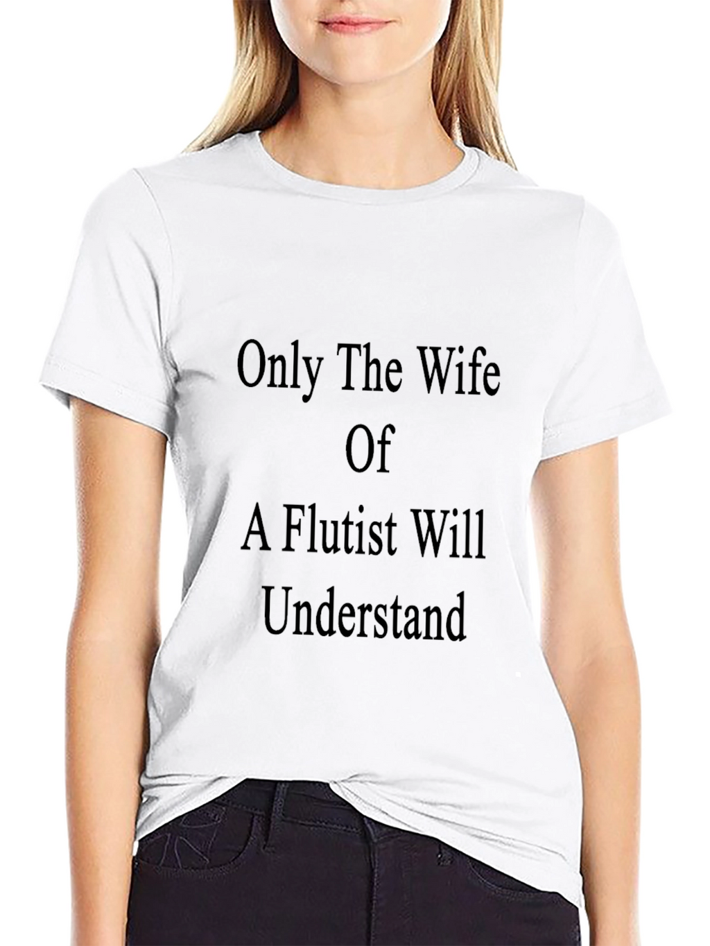 Flutist Wife Tee - A Unique Statement