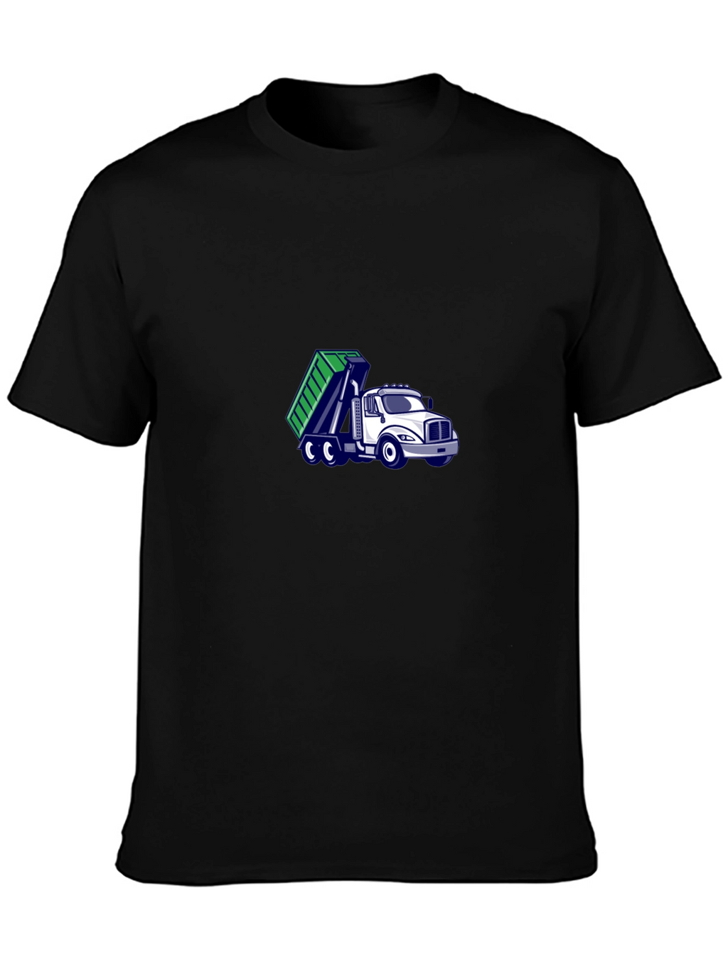 Black Dump Truck T-Shirt